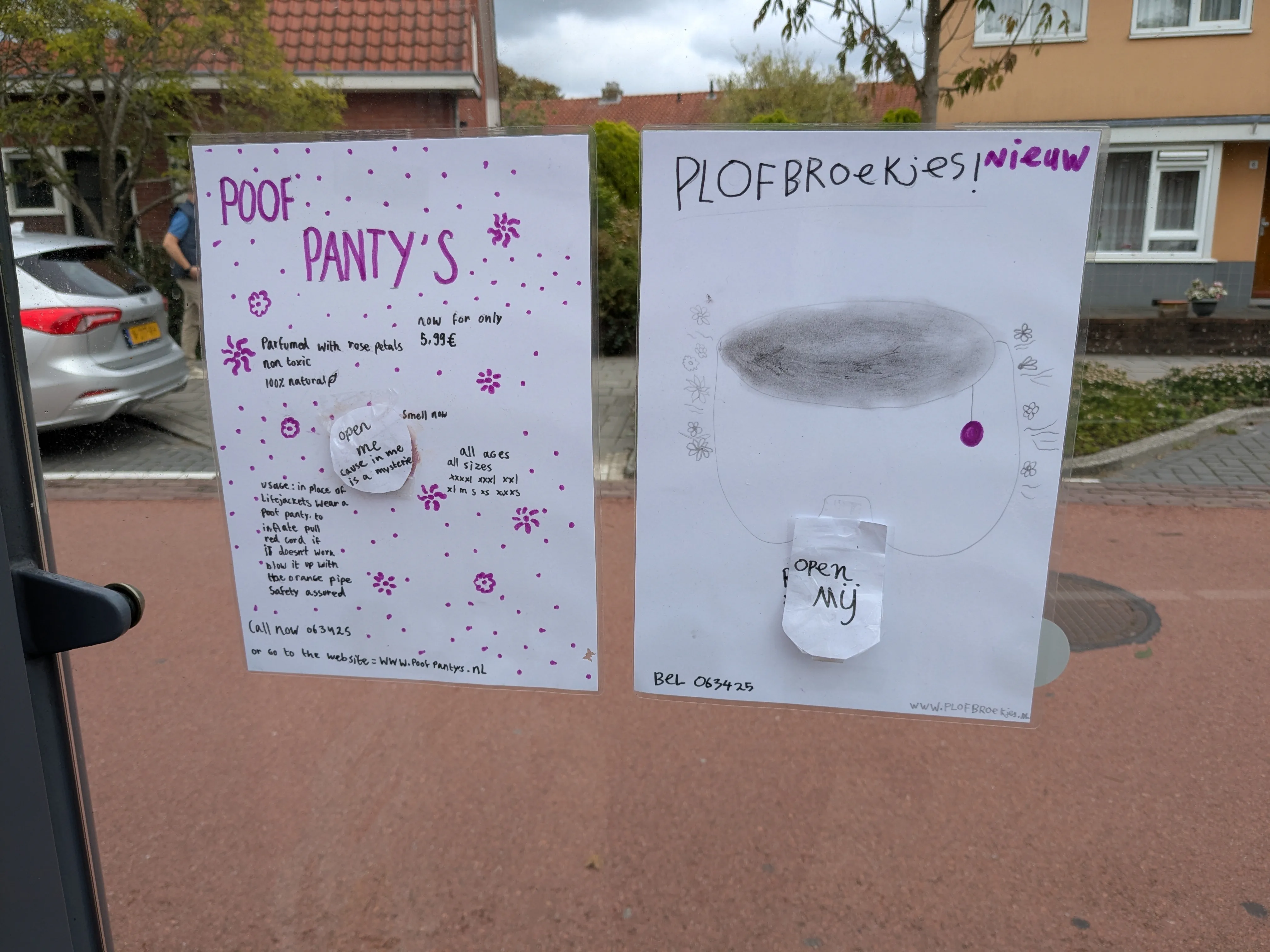 Poofpanty's. Perfumed with rose petals.